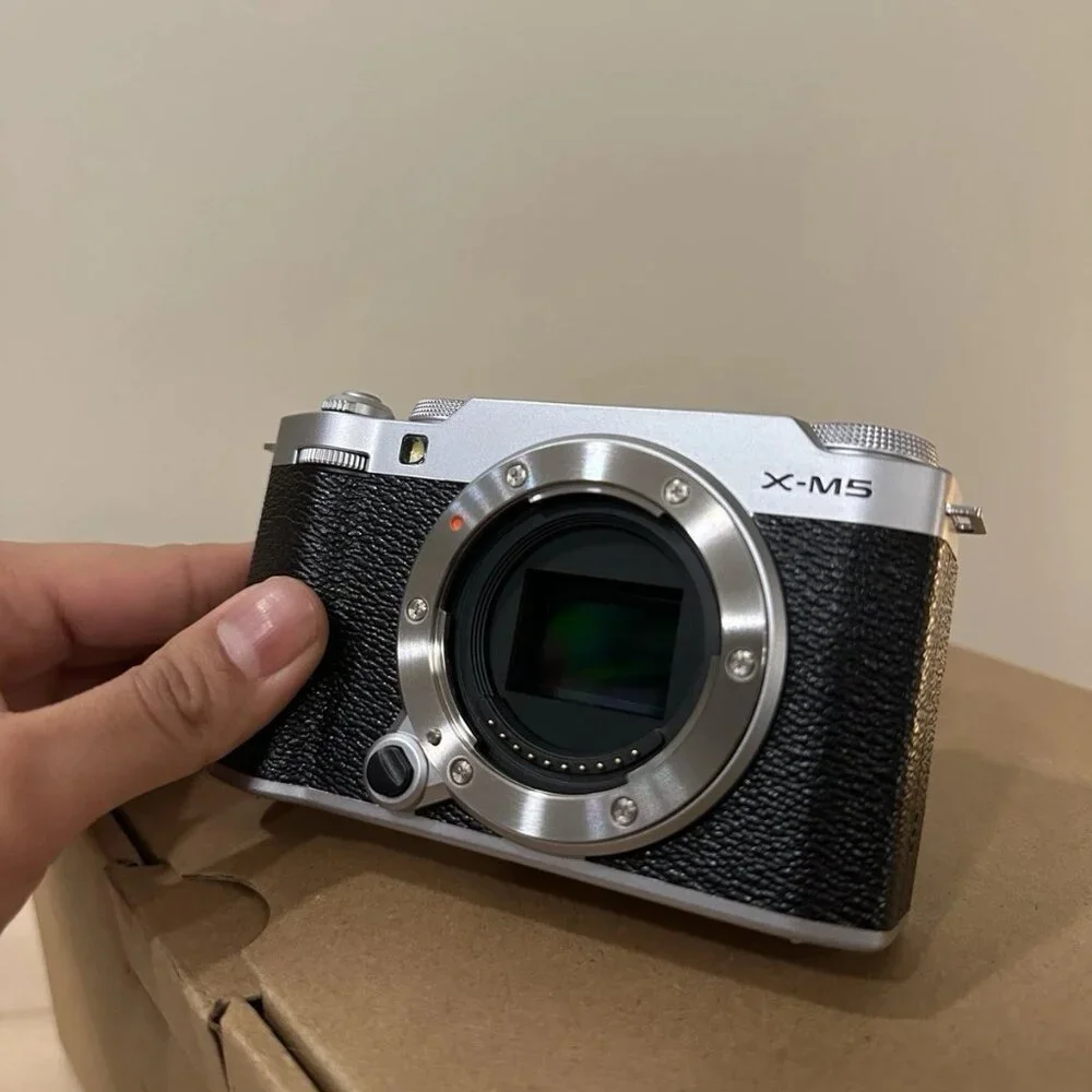 Fujifilm X-M5 Digital Camera Silver With XC 15-45 Kit Lens